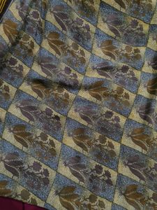 floral printed saree