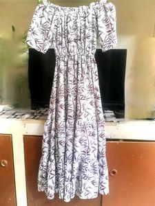 Floral Off-Shoulder Dress