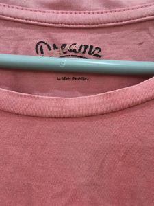 Pink Graphic Tee - Let the Music Play