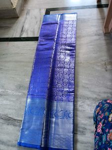 Elegant Blue Silk Saree