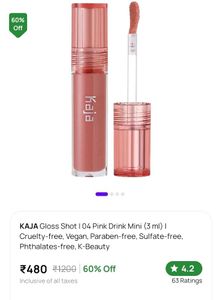 Kaja Gloss Shot Mini 04 Pink Drink