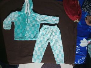 Cute Blue Pajama Set