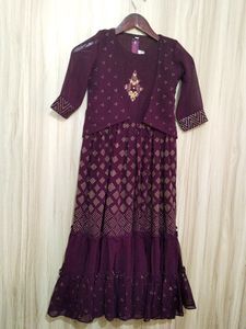 Girls Dress With Jacket And Duppatta