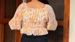 Floral Crop top