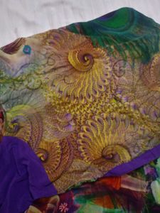 Beautiful Painting Kurti
