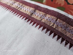 White Pure Cotton Gamchhas