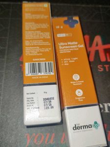 The Derma Co. Ultra Matte Sunscreen Gel SPF 60