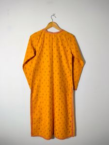 Gold Printed Kurta (Women&#39;s)