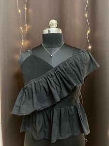 Black Strappy Top