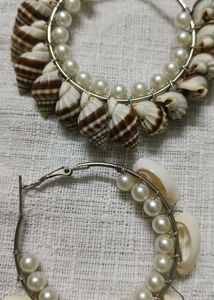 Earings and anklet combo