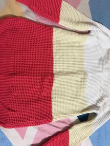 Cute Apple Patch Sweater