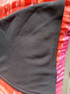Black Bootcut Leg Trousers