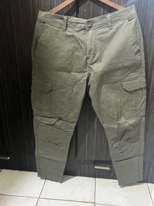green Khaki Cargo Pants new