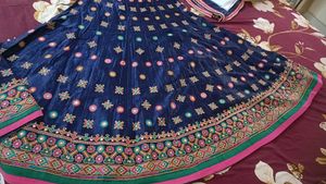 Elegant Blue Lehenga Choli Set