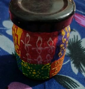 Decorative Glass Jar