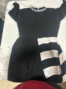 Designer Black Gown