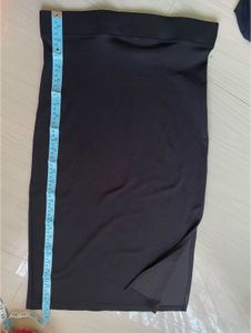 Black Long Pencil Skirt