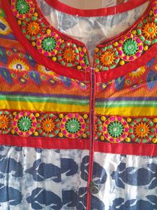 Cotton Amar kali Kurti