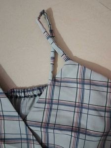 Plaid Cami Crop Top