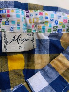 Price Drop!! Checked Shirt For Woman