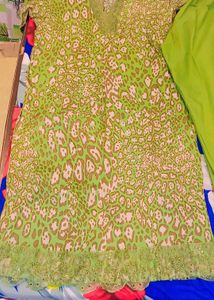 Pakistani karachi pech work 3 pc suit