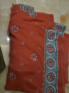 Heavy Work Saree