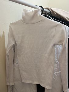 Ribbed Turtleneck Top winter