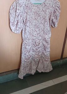 Floral Print Mini Dress