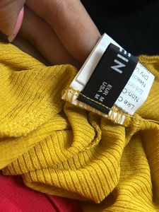 Ribbed Crop Top SHEIN