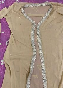 Gorgeous Golden Ethnic Outer Shrug