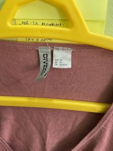Cute Pink Long Sleeve Top