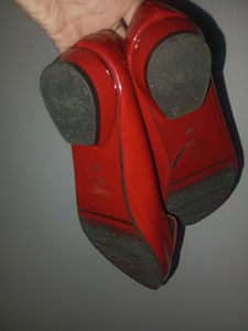 Korean Red pumps