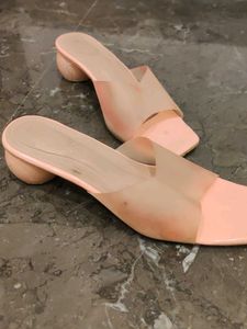 Peach Flats &amp; Sandals