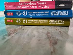 MTG maths + chem and Errorless Phy (₹1950)