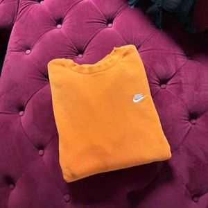 Nike Orange orignal Sweatshirt
