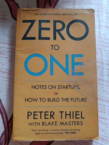 Zero To One Book Novel On Startup