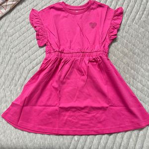 A-line Casual Dress For 4-5yrs Old Girl