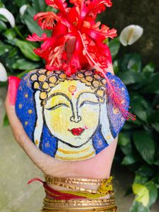Brand New Stone Art On Buddha