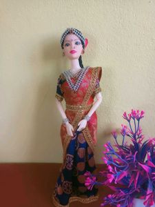 Half Saree Barbie Doll