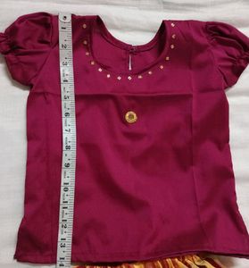 2 In 1 Combo Puffsleeves Pattupadava