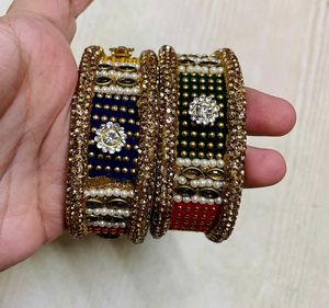 Multicolored Embellished Bangle
