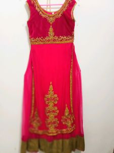 Heavy stone work Gown