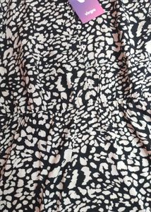 Midi Zebra Print Dress