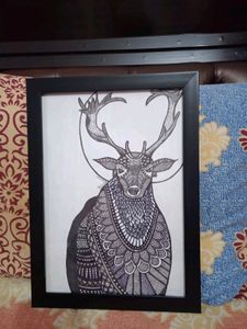 Handmade Framed Painting