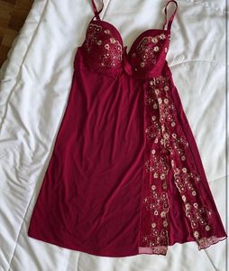 Red Slip Dress
