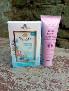 SUNSCREEN , Face Mask AND mini Perfume Combo 🌷