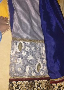 Saree With Heavy Blouse