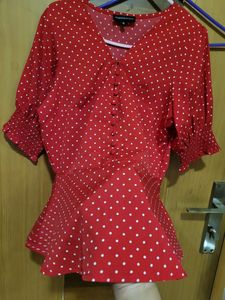 Cute Polka Dots Top For Girls And Women