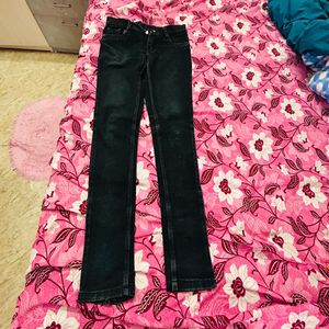 Skin fit jeans | Black