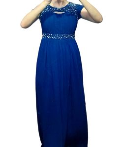 Blue Party Gown